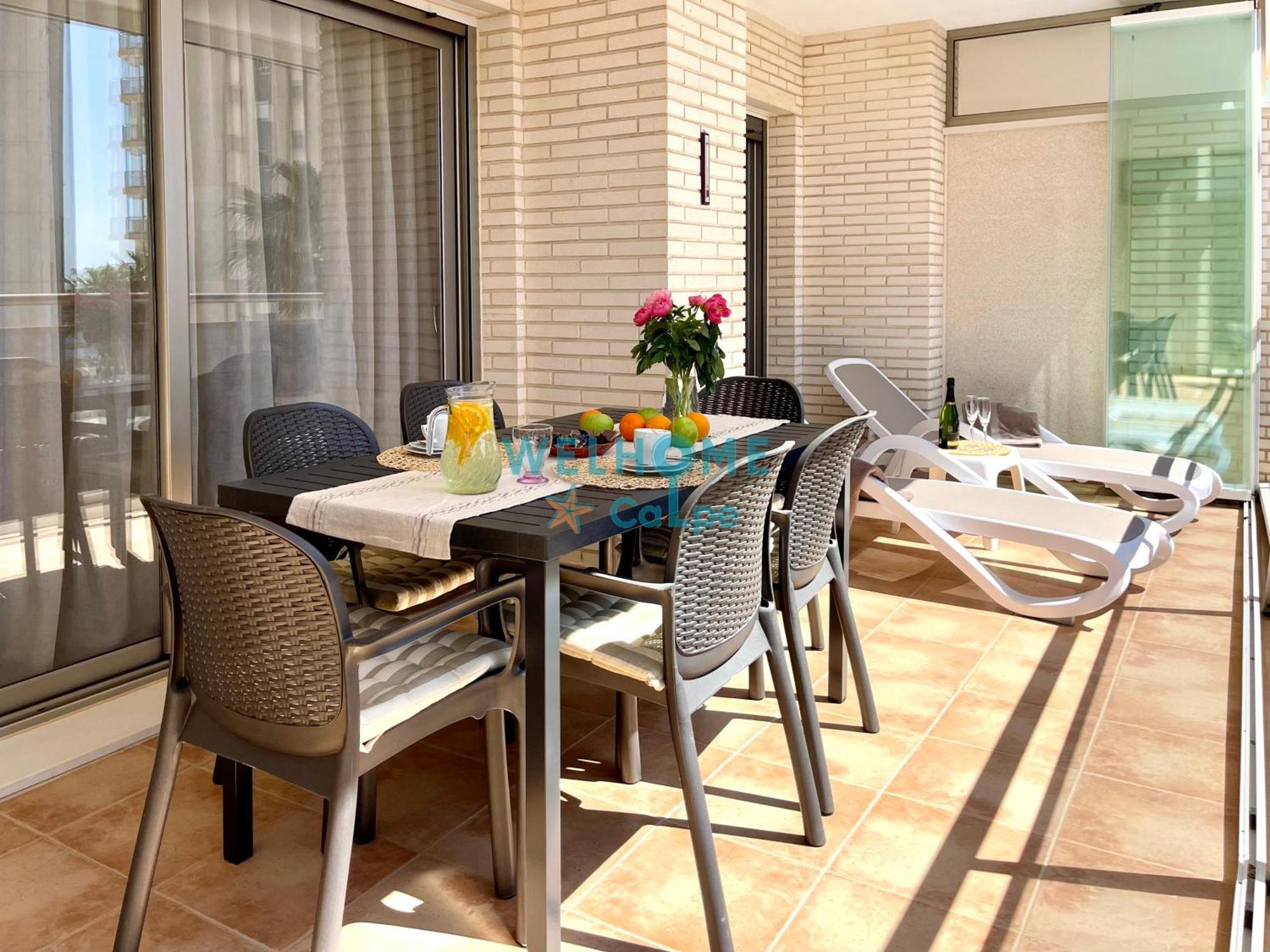 Orquidea Comodo Apartamento: Vista Al Mar, Piscina, Parking * Calpe